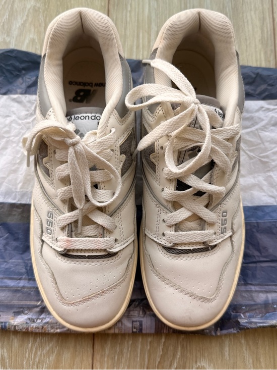 New Balance Other - New Balance Cream White Sneaker Interior Label Detail